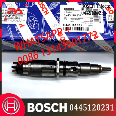 Kualitas Tinggi Baru Diesel Common Rail Fuel Injector 5263262 0445120231 Untuk QSB6.7/PC200-8